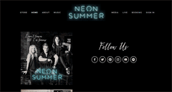 Desktop Screenshot of neonsummer.com